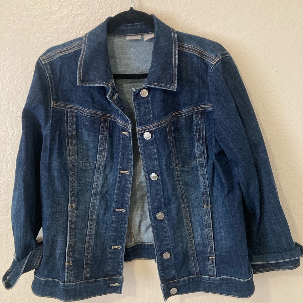 Chico's Indigo Denim Jacket